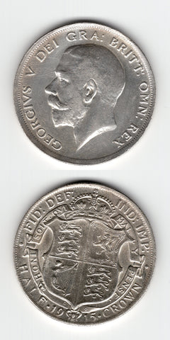 1915 Halfcrown AEF/UNC