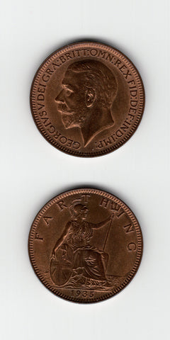 1935 Farthing AUNC