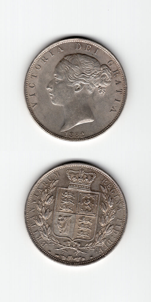 1882 Halfcrown AUNC/BU