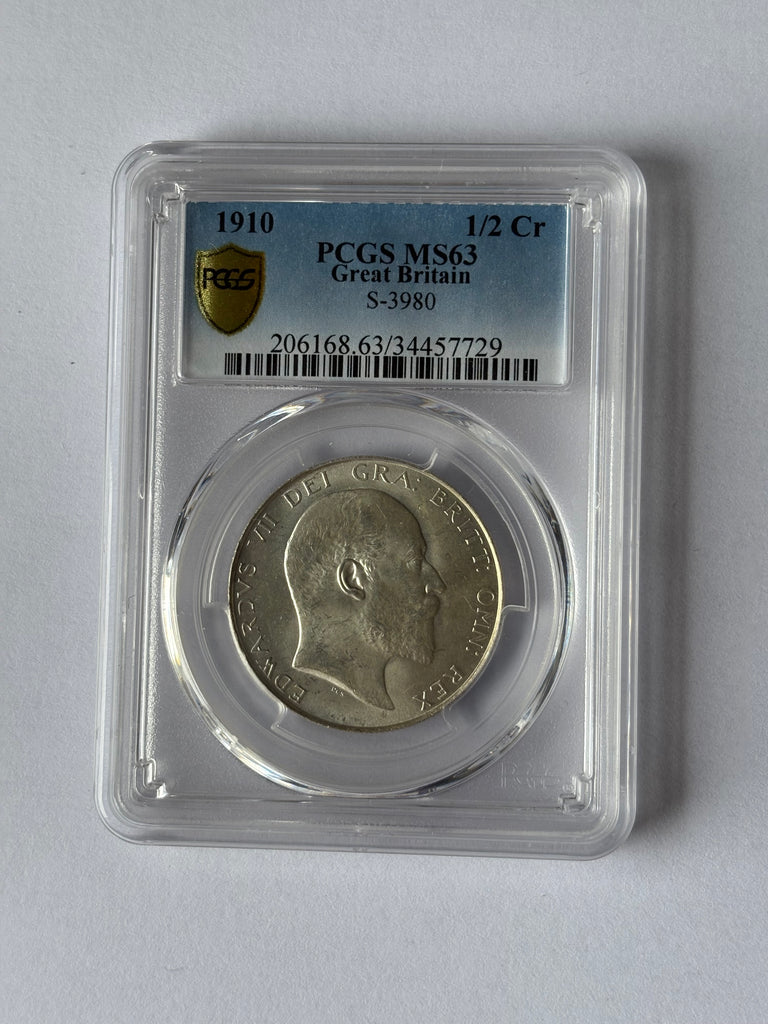 1910 Halfcown BU/UNC