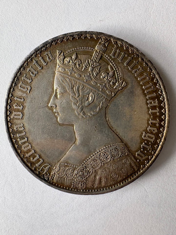 1847 Gothic Crown EF/GEF