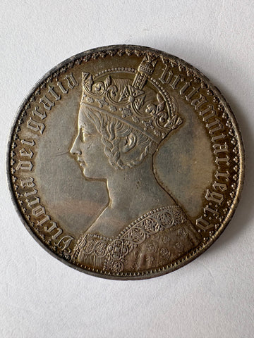 1847 Gothic Crown EF/GEF