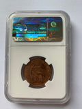 1894 Halfpenny AUNC/UNC
