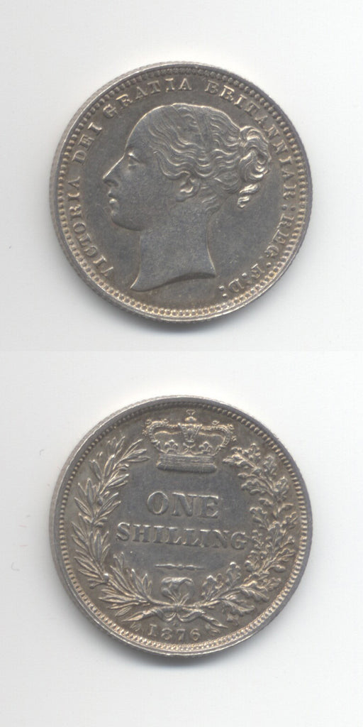 1876 Die 3 Shilling AEF