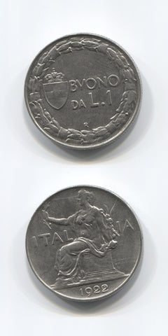 1922 R Italy Lira GEF