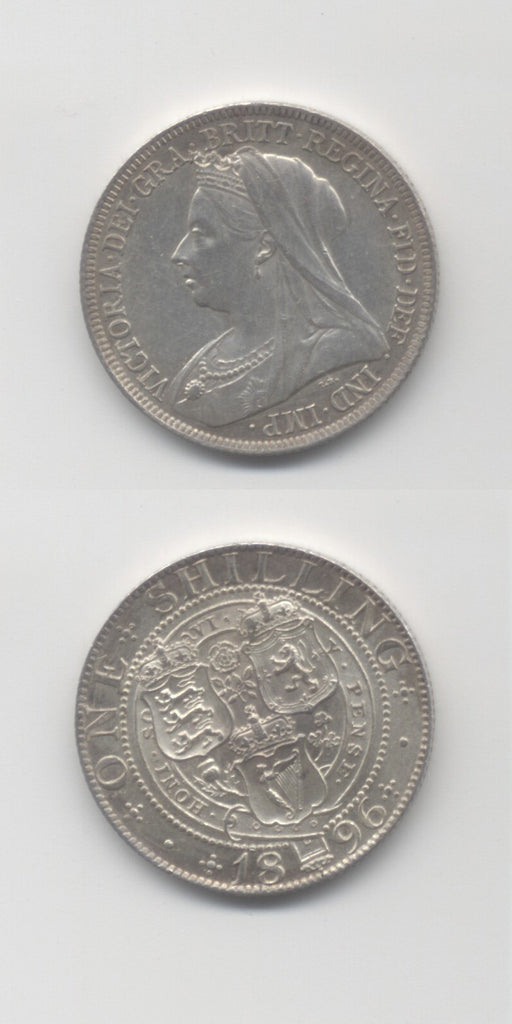 1896 Shilling UNC