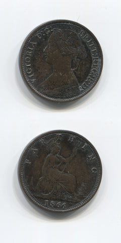 1866 Farthing GVF