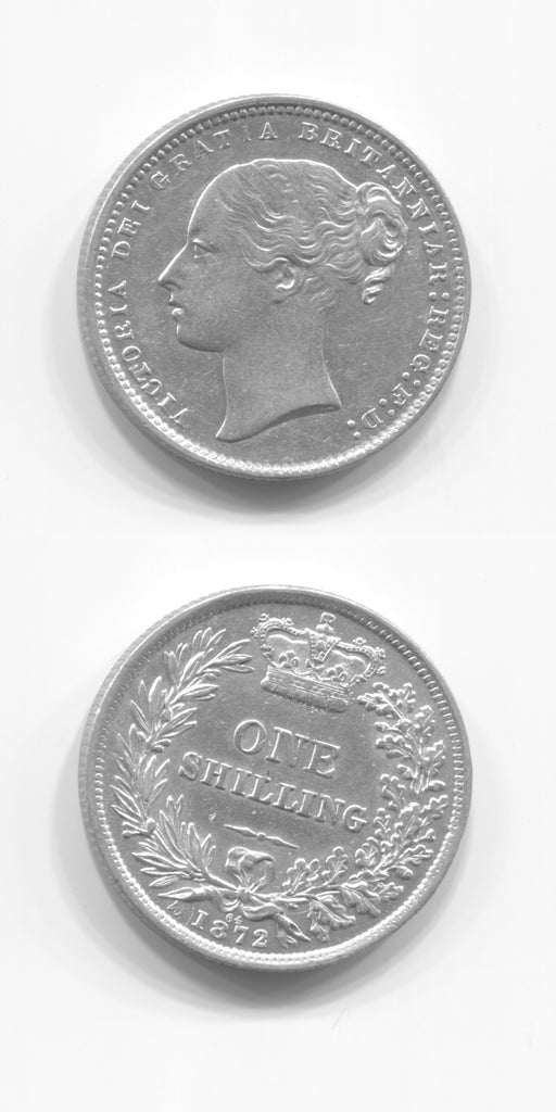 1872 Shilling GEF