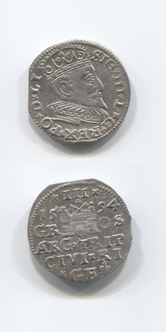 1594 Poland Silver 3 Gosezy AEF