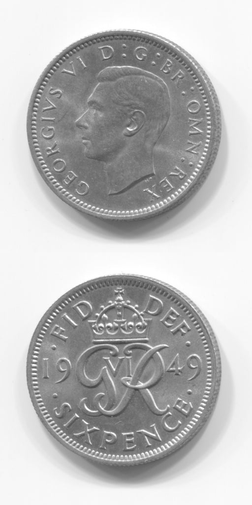 1949 Sixpence UNC