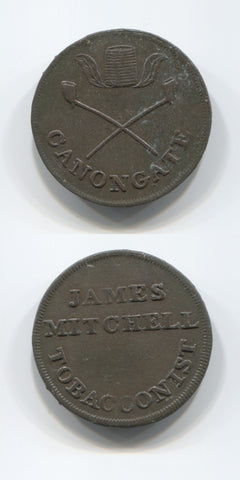 1800 C Edinburgh James Mitchelll Farthing GVF