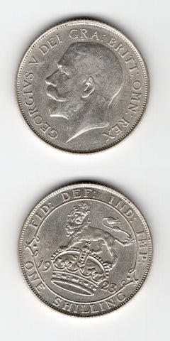 1923 Shilling EF/GEF