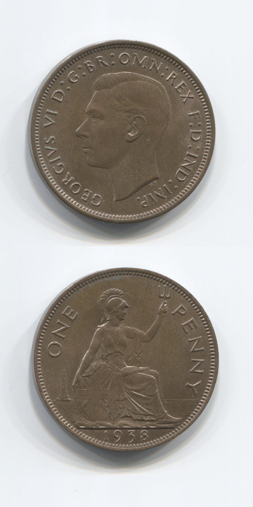 1938 Penny UNC