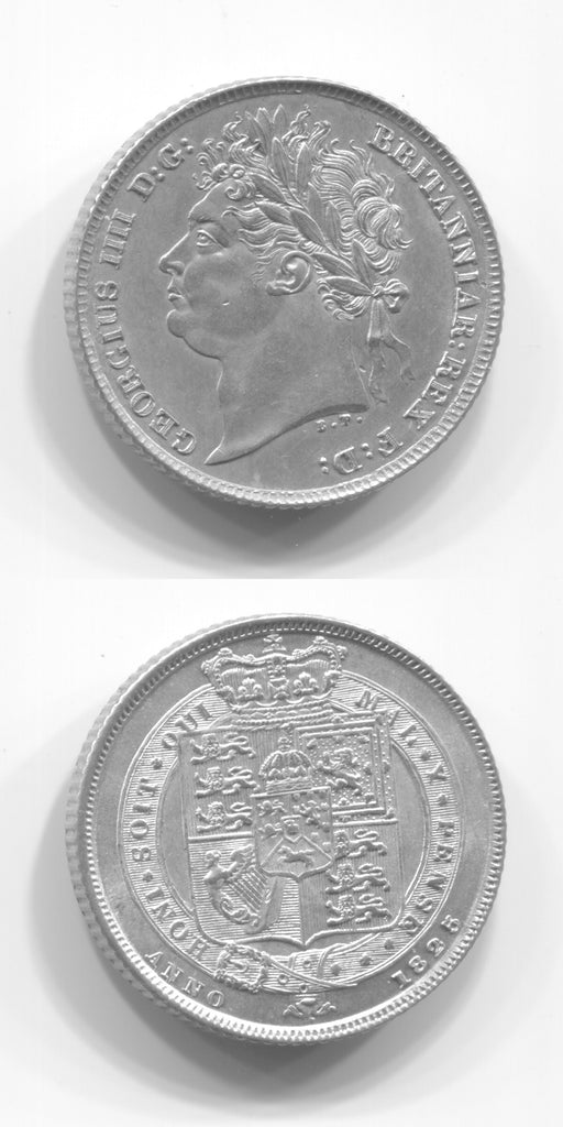 1825 Sixpence AUNC/UNC