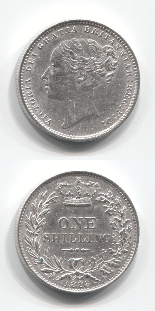 1883 Shilling AUNC