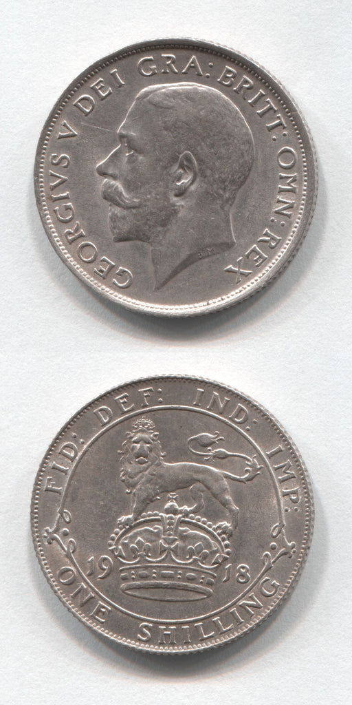 1918 Shilling BU