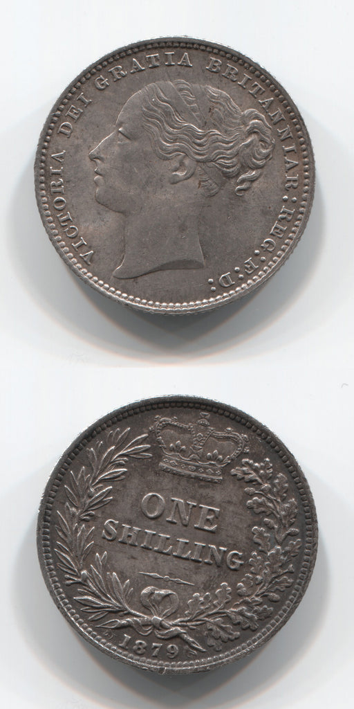 1879 Shilling AUNC