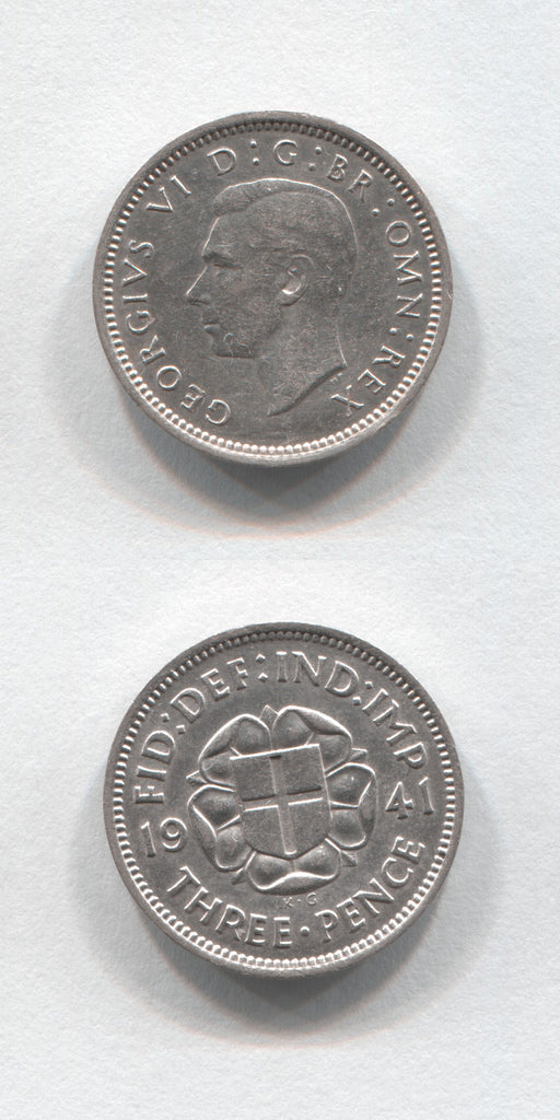 1941 Silver Threepence EF