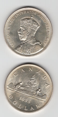 1935 Canada Dollar UNC/BU