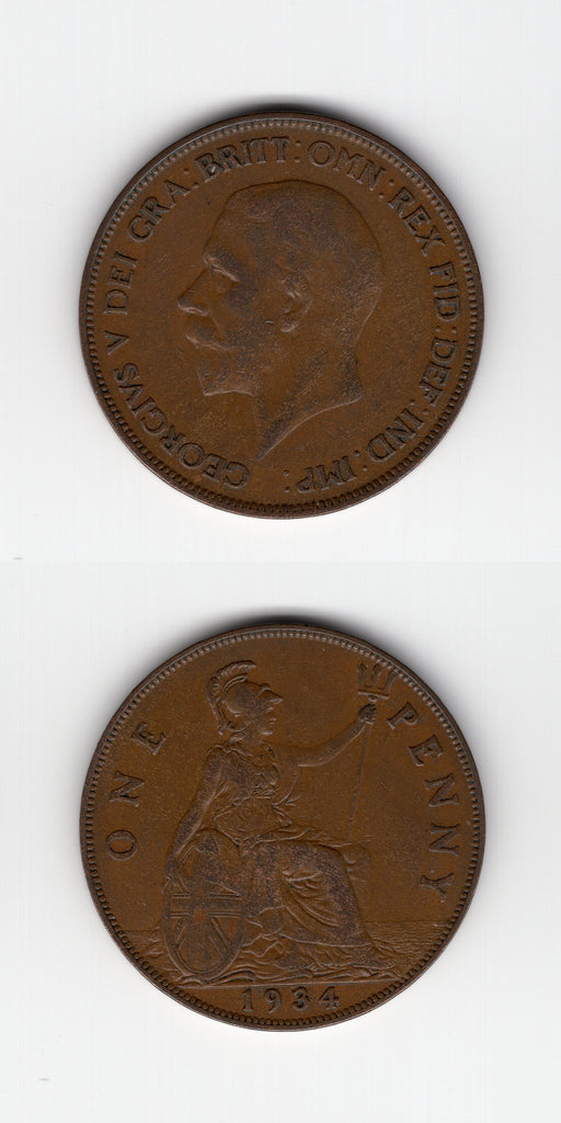 1934 Penny EF+