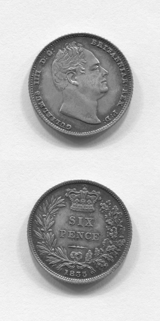1835 Sixpence UNC