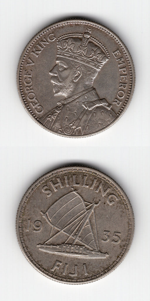 1935 Fiji Shilling GEF