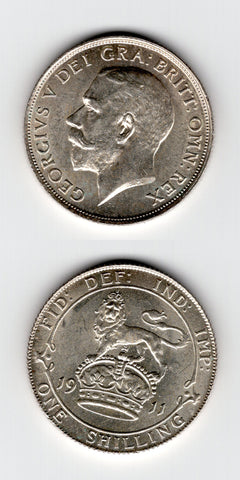 1911 Shilling BU