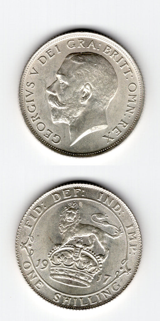 1917 Shilling BU