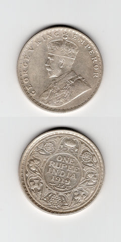 1919 B India Rupee EF