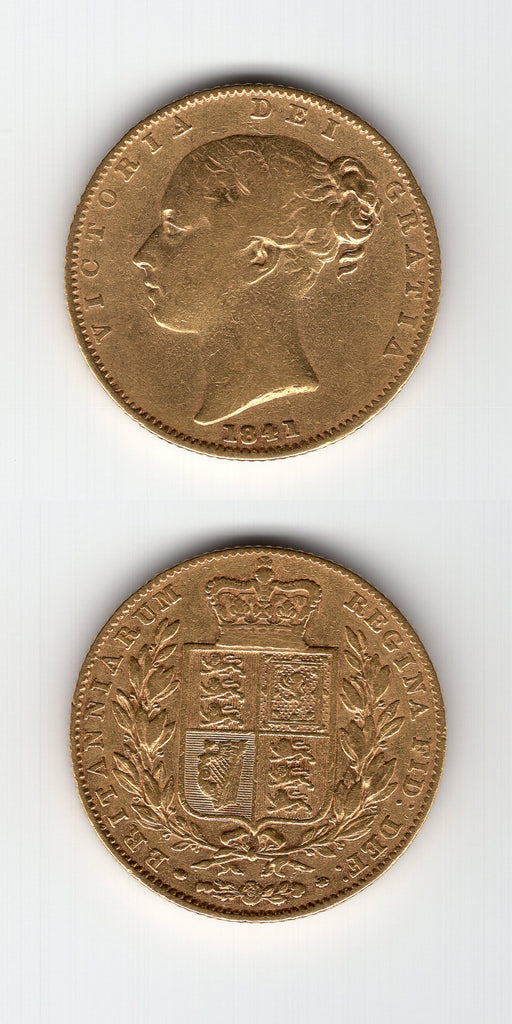 1841 Sovereign F/GF