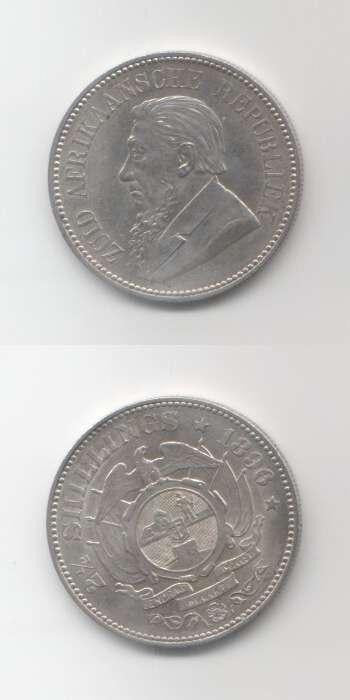 1896 Halfcrown UNC World Coins South Africa