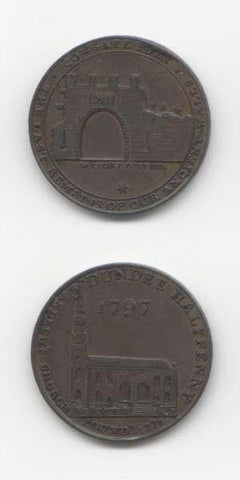 1797 Angusshire GEF Tokens 18/19 Th Century Scottish