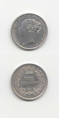 1855 Victoria UNC Shilling