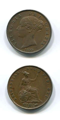 1855 Victoria EF Halfpenny